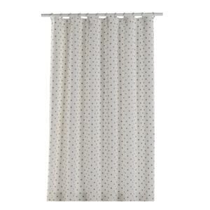 LC Lauren Conrad Metallic Dot Design Shower Curtain